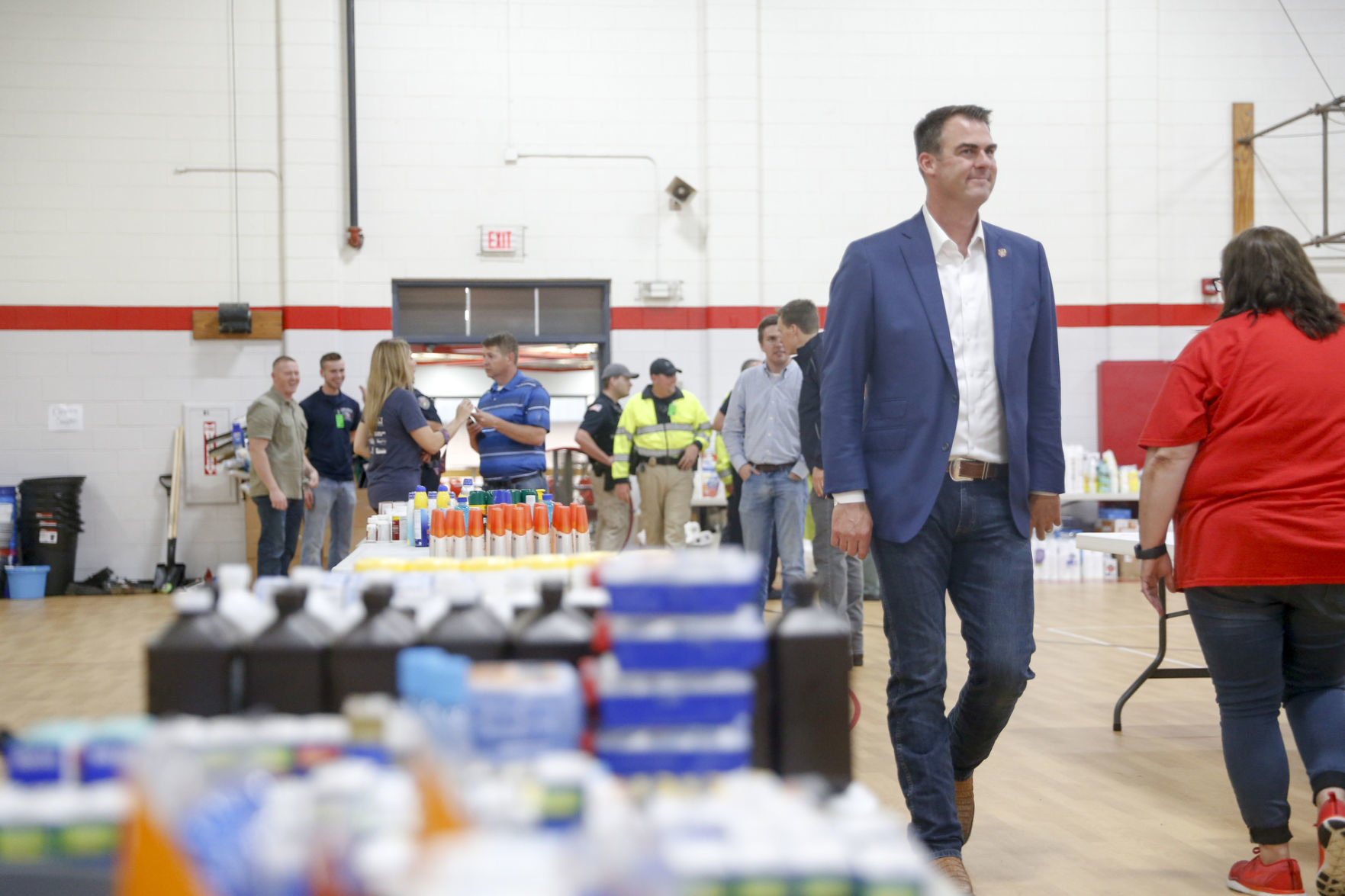 Governor's Fort Gibson Visit